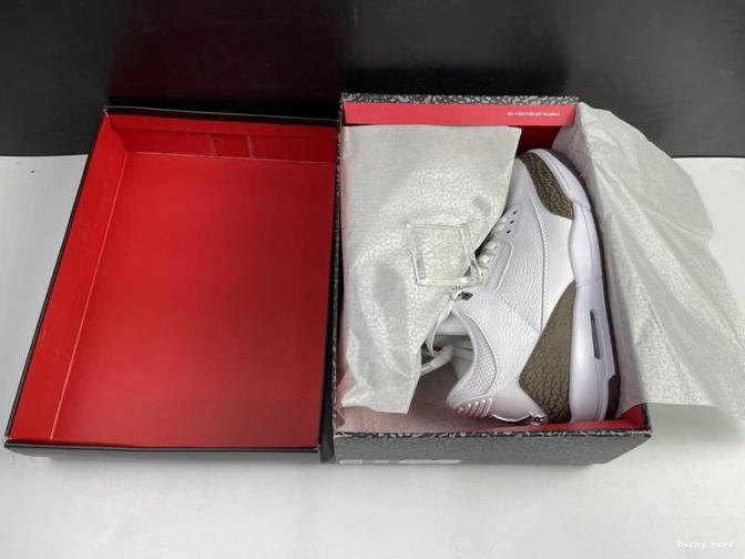 Rep Husky Mocha 136064-122 (2018) Jordan Retro 3 Air 0721